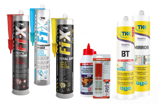 Ragasztók, tömítők Ragasztók, tömítők